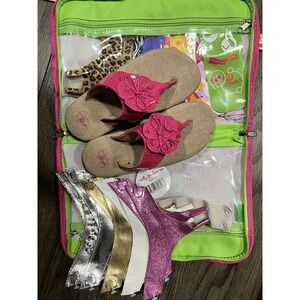 Flip Flop Sandals Swicharoos , 12 sandals In One For Kids, Size 4/5 Beach Casual